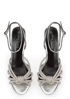 Kyla Silver Foil Heels -Tony Bianco Sales kyla silver foil heels 720 2
