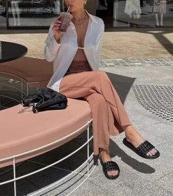 Layton Black Nappa Sandals -Tony Bianco Sales layton black nappa sandals styled 1288 3