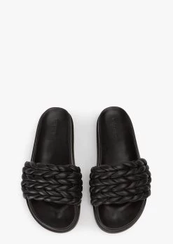 Layton Black Nappa Sandals -Tony Bianco Sales layton black nappa sandals 720 2