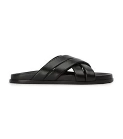 Levi Black Nappa Sandals -Tony Bianco Sales levi black nappa sandals 1288 1