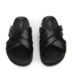 Levi Black Nappa Sandals -Tony Bianco Sales levi black nappa sandals 1288 2