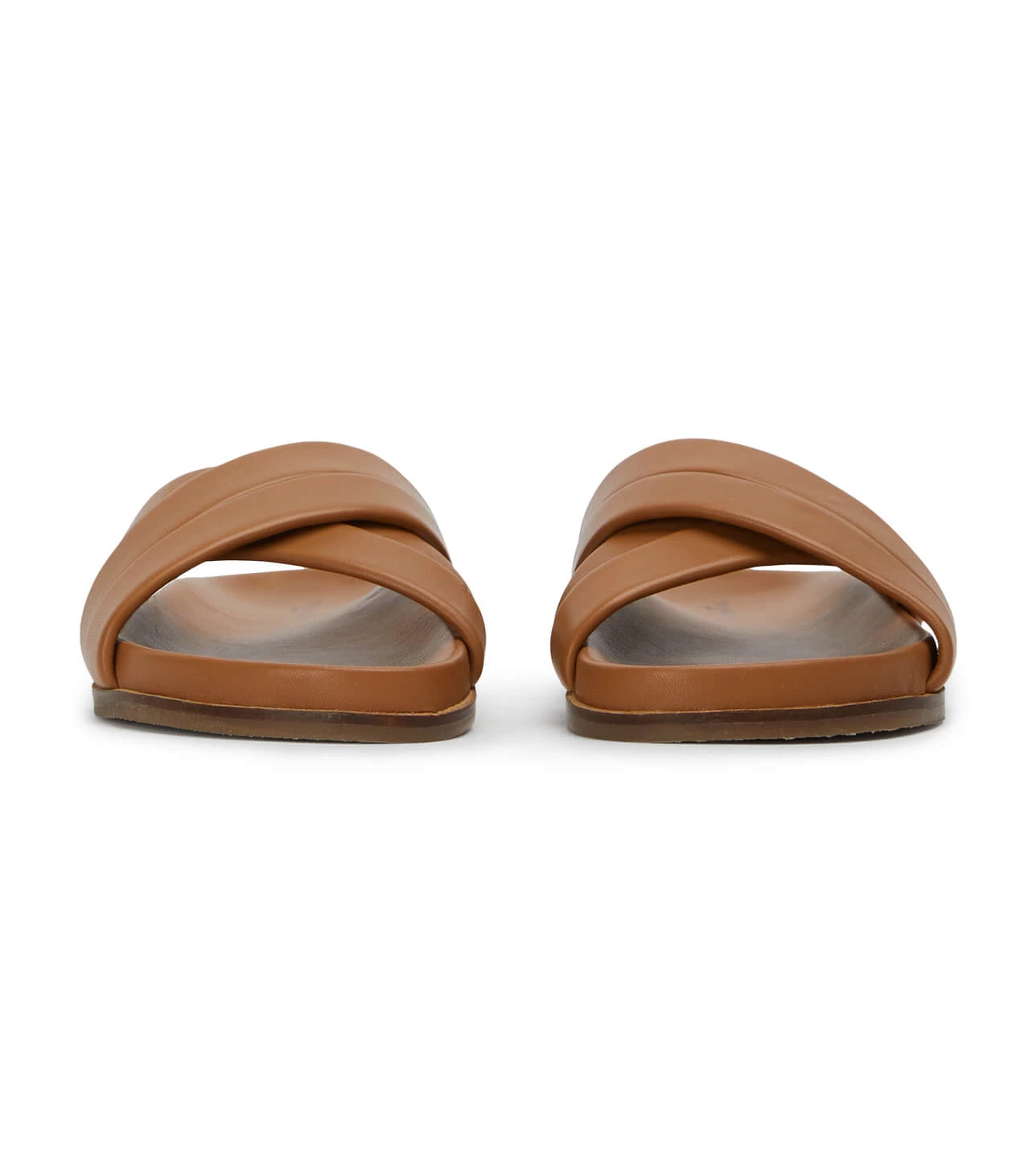 Levi Tan Nappa Sandals 7 Levi Tan Nappa Sandals - Image 5
