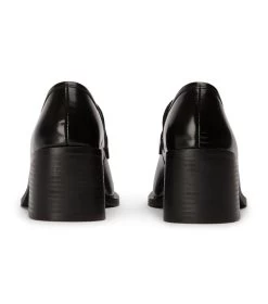 Livia Black Hi Shine Casual Shoes -Tony Bianco Sales livia black hi shine casual shoes 1288 4