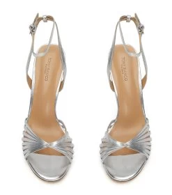 Lixin Silver Nappa Metallic Heels -Tony Bianco Sales lixin silver nappa metallic heels 1288 2