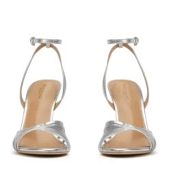 Lixin Silver Nappa Metallic Heels -Tony Bianco Sales lixin silver nappa metallic heels 1288 3