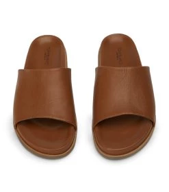 Locki Tan Nappa Sandals 11 Locki Tan Nappa Sandals -Tony Bianco Sales locki tan nappa flats 1288 2