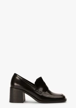 Lomax Black Hi Shine Casual Shoes