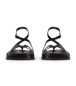 Lucie Black Nappa Sandals 16 Lucie Black Nappa Sandals -Tony Bianco Sales lucie black nappa sandals 1288 3