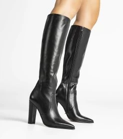 Lucille Black Venice Calf Boots -Tony Bianco Sales lucille black venice calf boots 1288 2