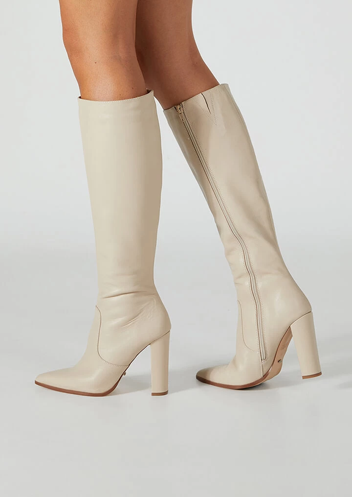 Lucille Vanilla Venice Calf Boots 4 Lucille Vanilla Venice Calf Boots - Image 2