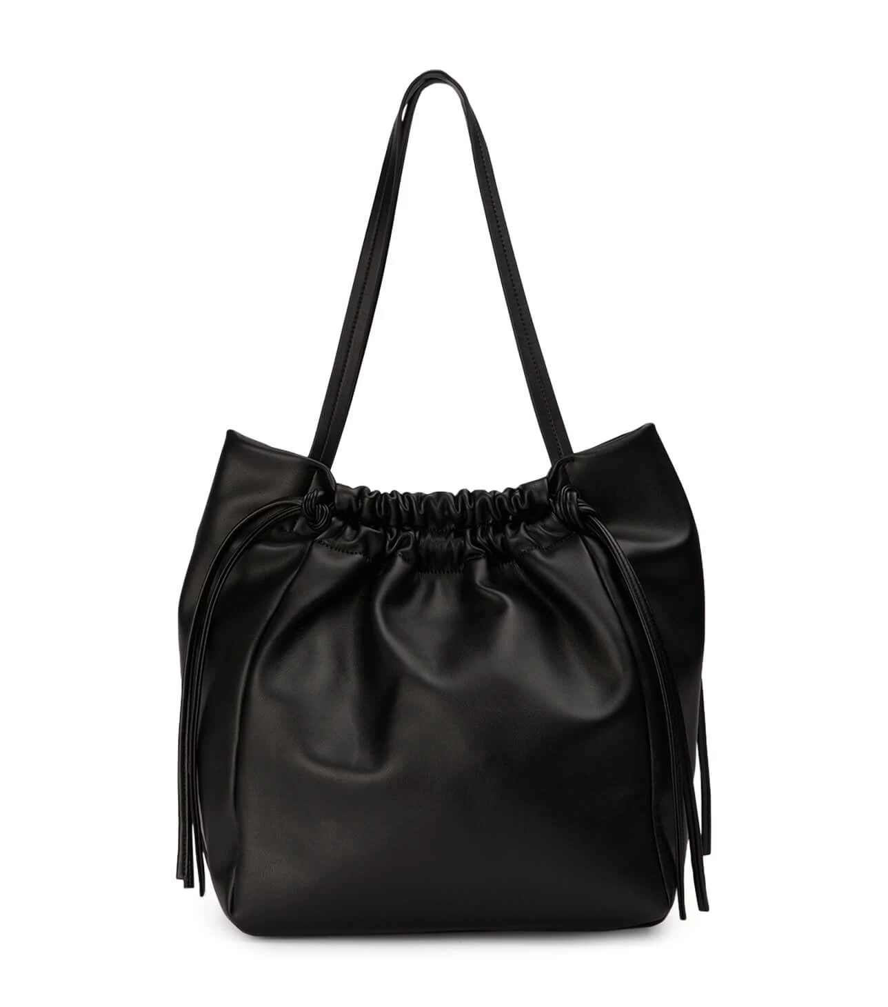Lucky Black Nappa Handbag 5 Lucky Black Nappa Handbag - Image 3