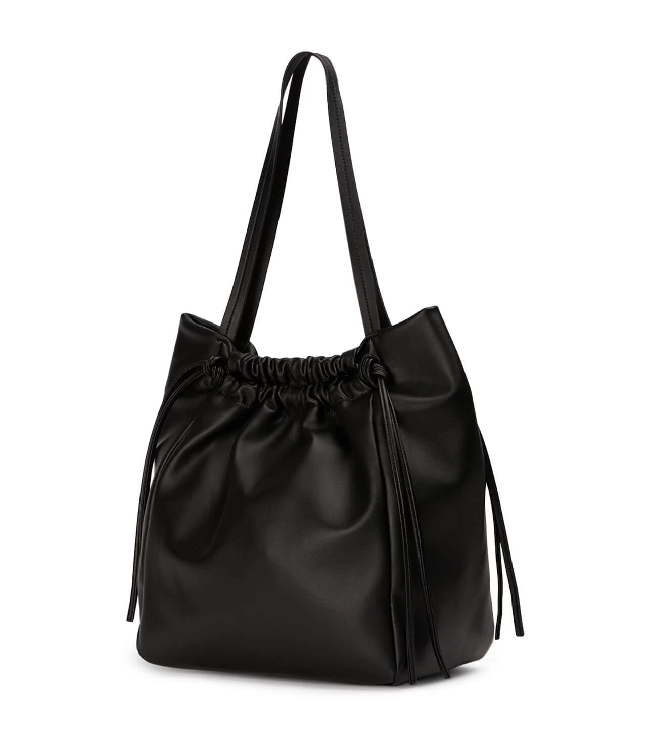 Lucky Black Nappa Handbag 6 Lucky Black Nappa Handbag - Image 4