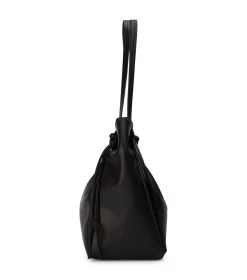 Lucky Black Nappa Handbag 12 Lucky Black Nappa Handbag -Tony Bianco Sales lucky black nappa bags 1288 3