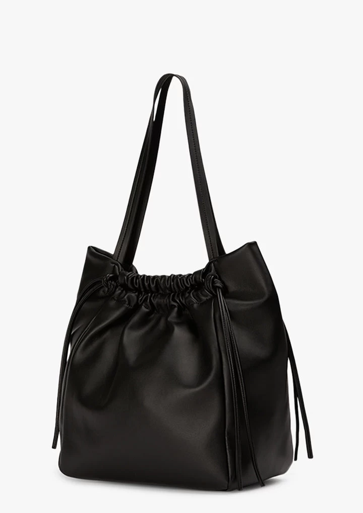Lucky Black Nappa Handbag 4 Lucky Black Nappa Handbag - Image 2