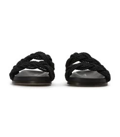 Lucky Black Rope Sandals -Tony Bianco Sales lucky black rope sandals 1288 3