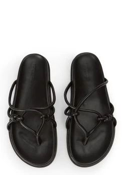 Luelle Black Nappa Sandals -Tony Bianco Sales luelle black nappa sandals 720 2