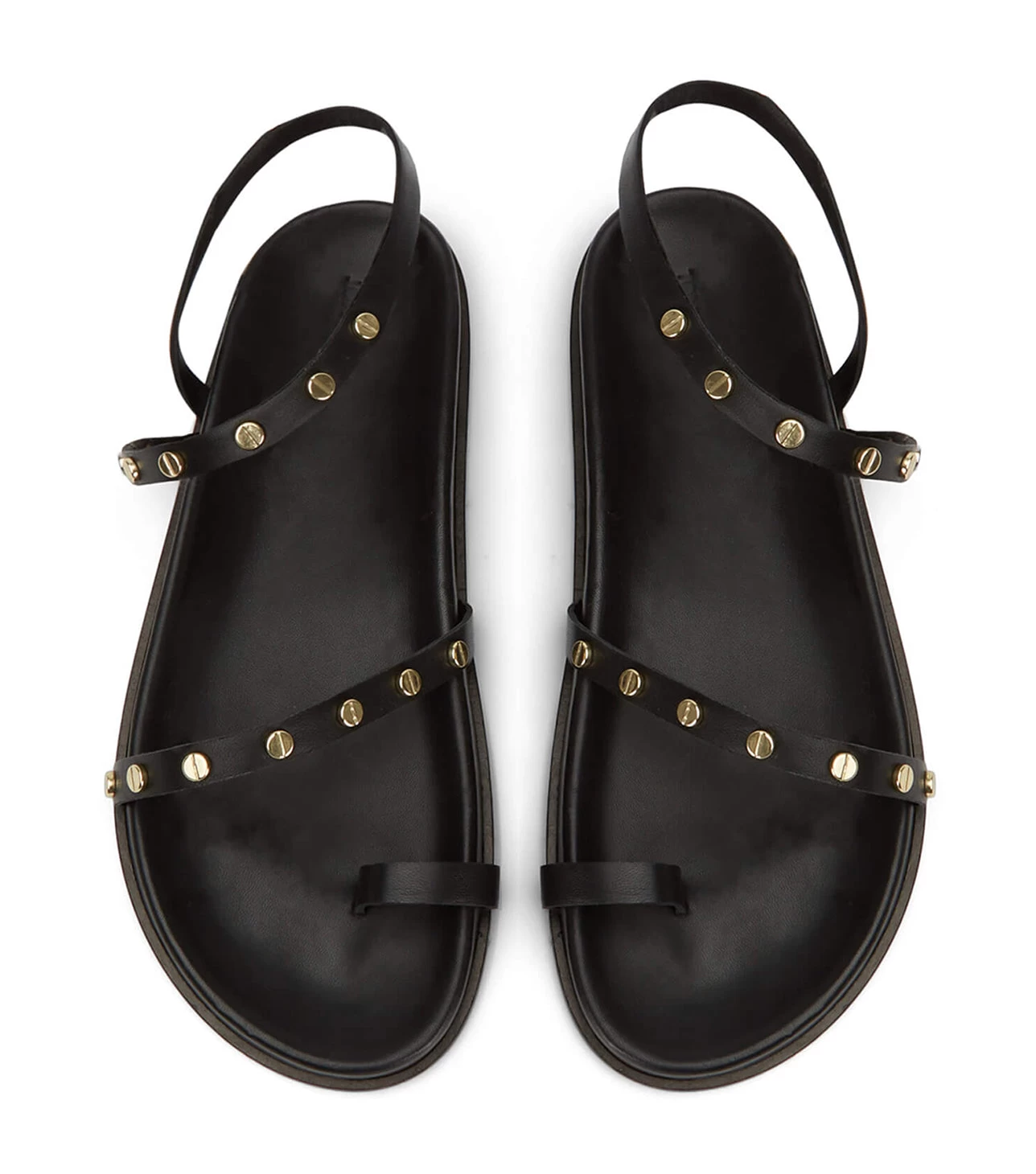 Lyvia Black Sandals 8 Lyvia Black Sandals - Image 6