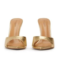 Marcel Gold Nappa Metallic Heels -Tony Bianco Sales marcel gold nappa metallic heels 1288 3