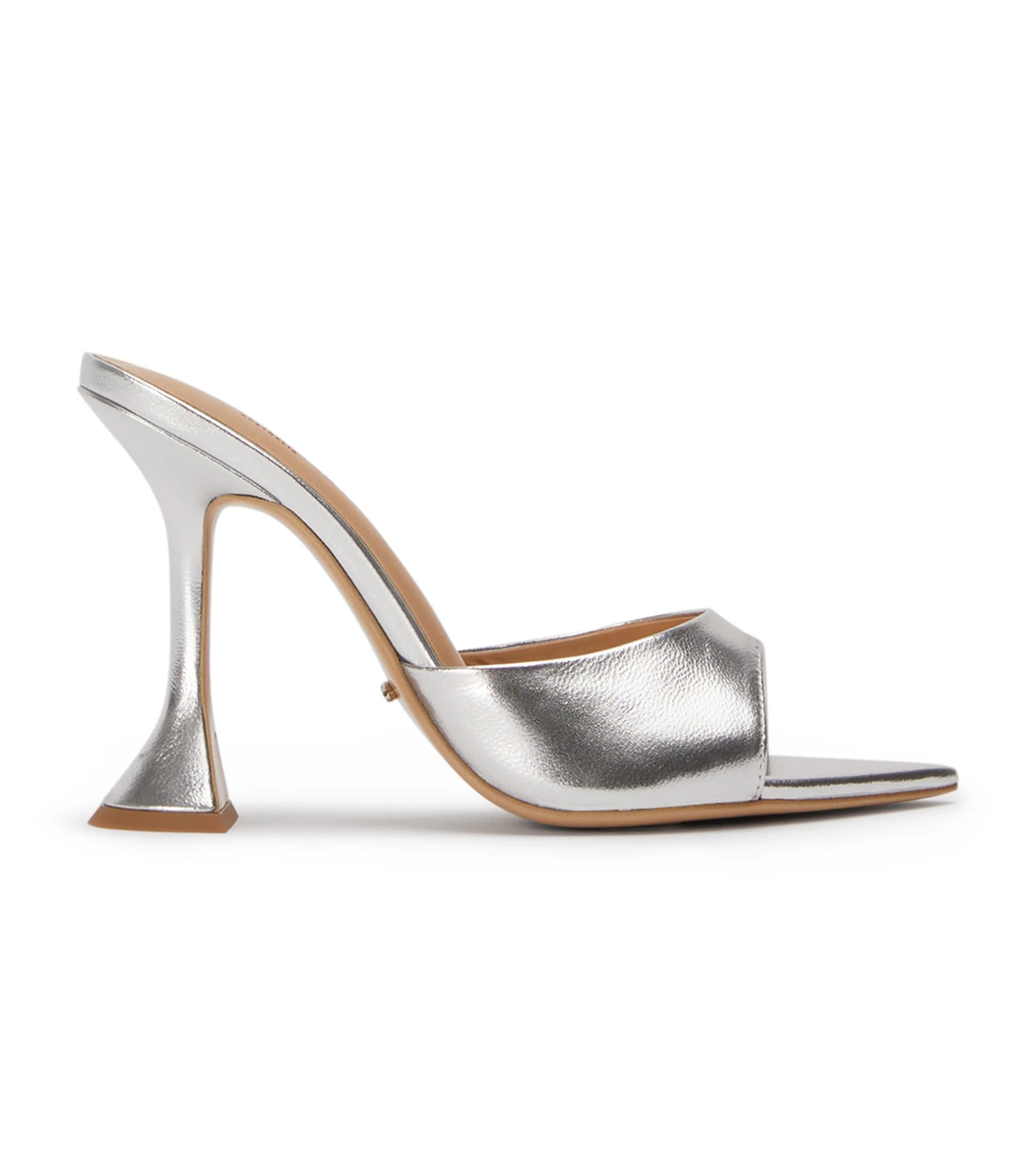 Marcel Silver Nappa Metallic Heels 6 Marcel Silver Nappa Metallic Heels - Image 4