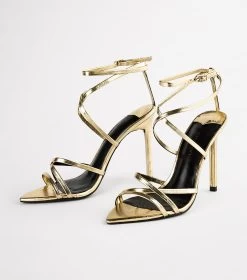 Marcy Gold Foil Heels -Tony Bianco Sales marcy gold foil tony bianco heels 1288 2