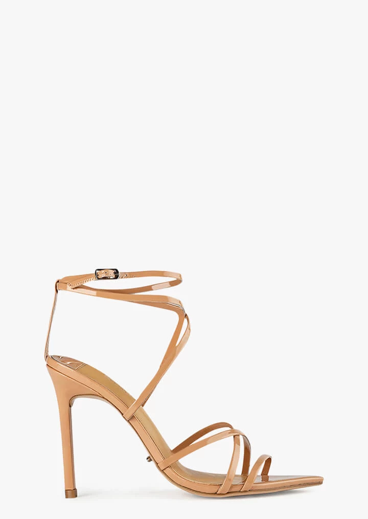 Marcy Nude Patent Heels 3 Marcy Nude Patent Heels