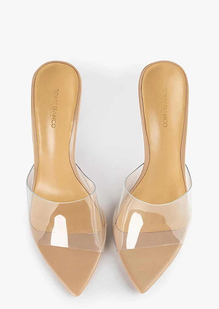 Marley Clear Vinylite/Skin Heels 4 Marley Clear Vinylite/Skin Heels - Image 2