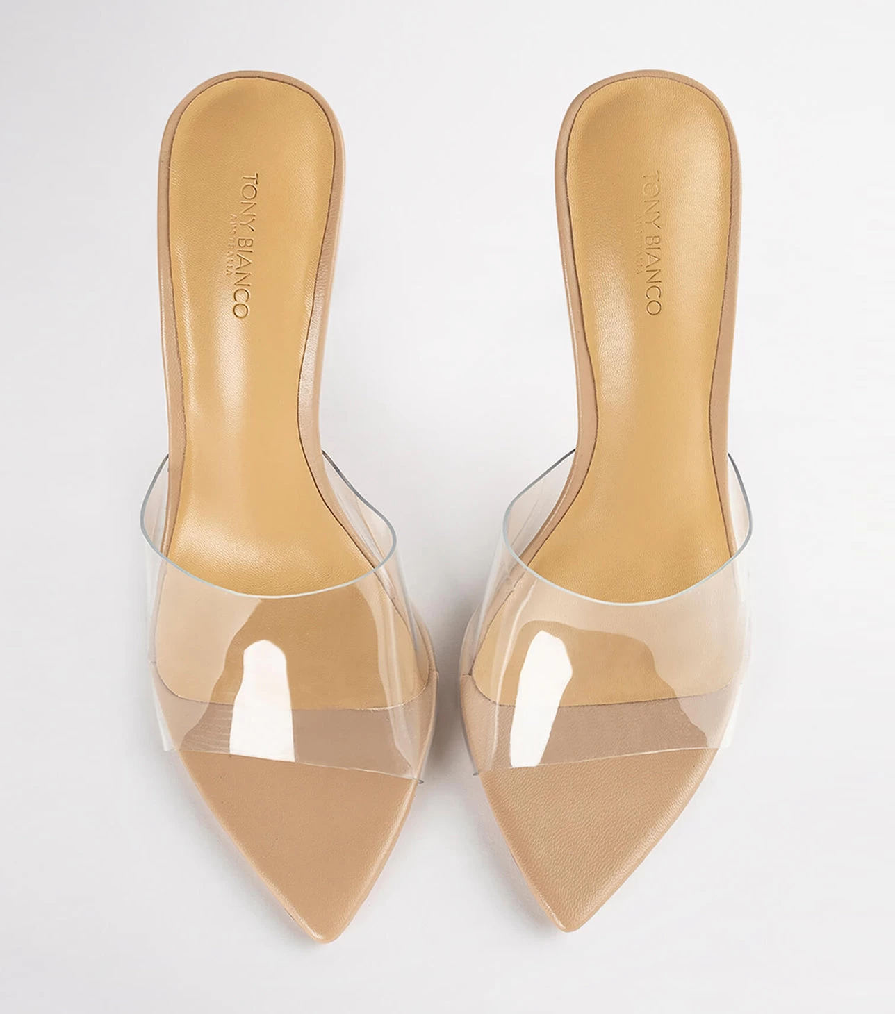 Marley Clear Vinylite/Skin Heels 6 Marley Clear Vinylite/Skin Heels - Image 4