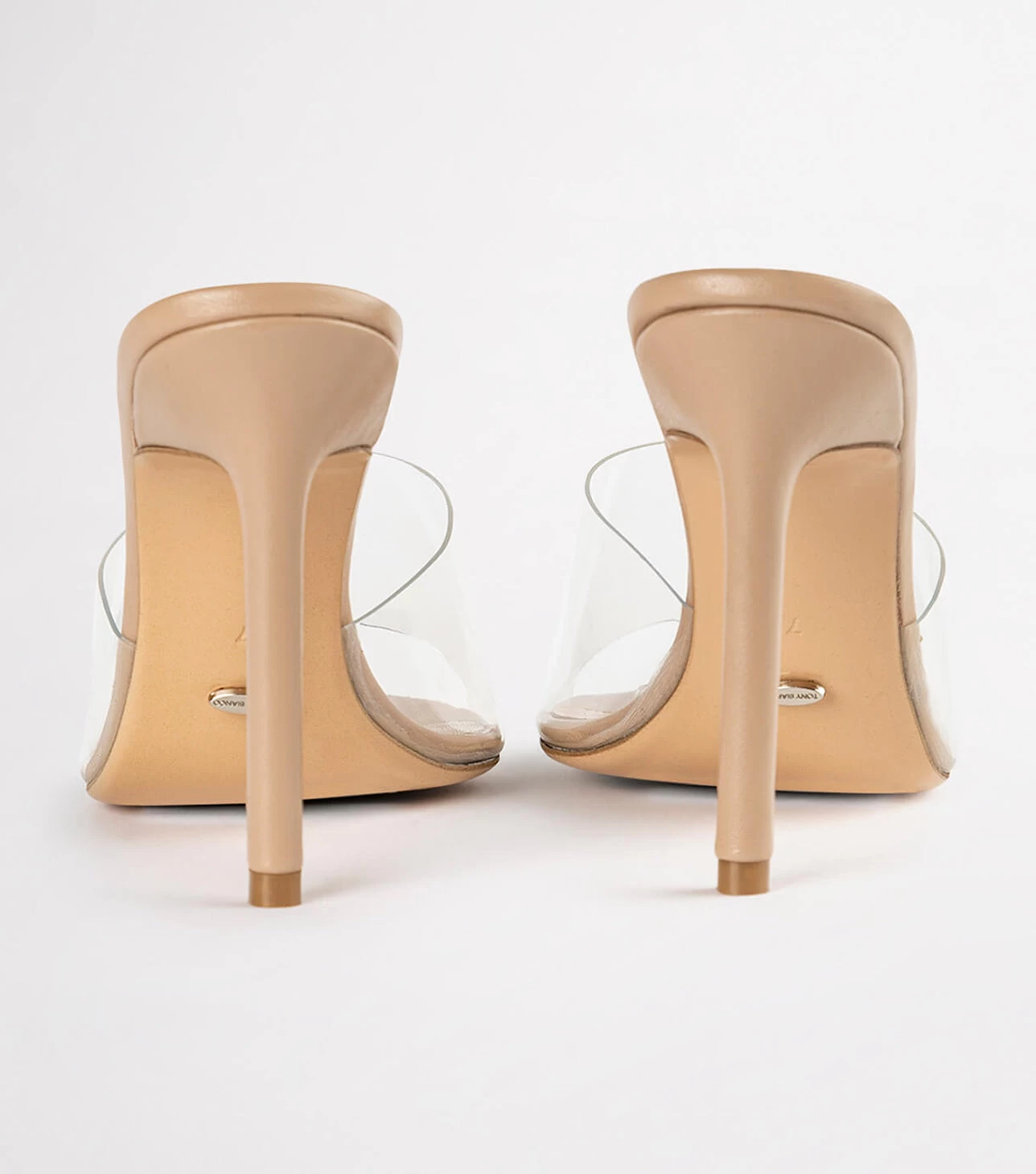 Marley Clear Vinylite/Skin Heels 8 Marley Clear Vinylite/Skin Heels - Image 6