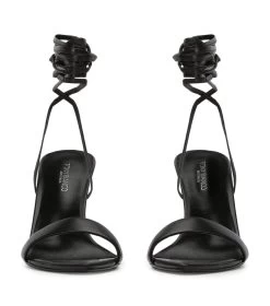 Marvin Black Nappa Heels -Tony Bianco Sales marvin black nappa heels 1288 3