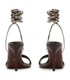 Marvin Ecru Snake Heels -Tony Bianco Sales marvin ecru snake heels 1288 4