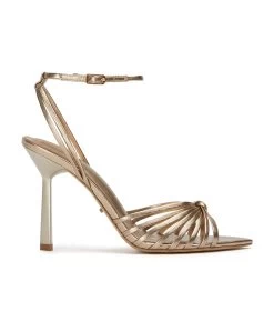 Maxos Amber Nappa Metallic Heels -Tony Bianco Sales maxos amber nappa metallic heels 1288 1