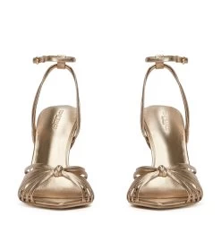 Maxos Amber Nappa Metallic Heels -Tony Bianco Sales maxos amber nappa metallic heels 1288 3