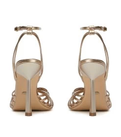 Maxos Amber Nappa Metallic Heels -Tony Bianco Sales maxos amber nappa metallic heels 1288 4