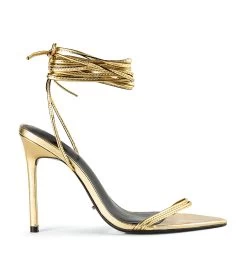 Millie Gold Foil Heels -Tony Bianco Sales millie gold foil tony bianco heels 1288 1