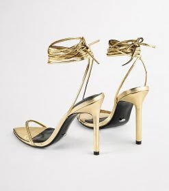 Millie Gold Foil Heels -Tony Bianco Sales millie gold foil tony bianco heels 1288 4