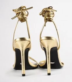Millie Gold Foil Heels -Tony Bianco Sales millie gold foil tony bianco heels 1288 5