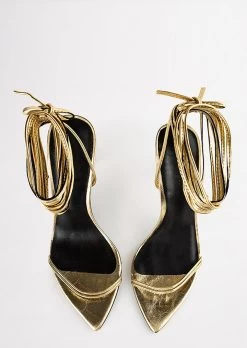 Millie Gold Foil Heels -Tony Bianco Sales millie gold foil tony bianco heels 720 2