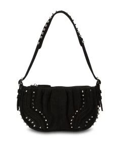 Montreal Black Denim Shoulder Bag -Tony Bianco Sales montreal black denim bags 1288 1