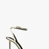 Myra Gold Nappa Metallic Heels