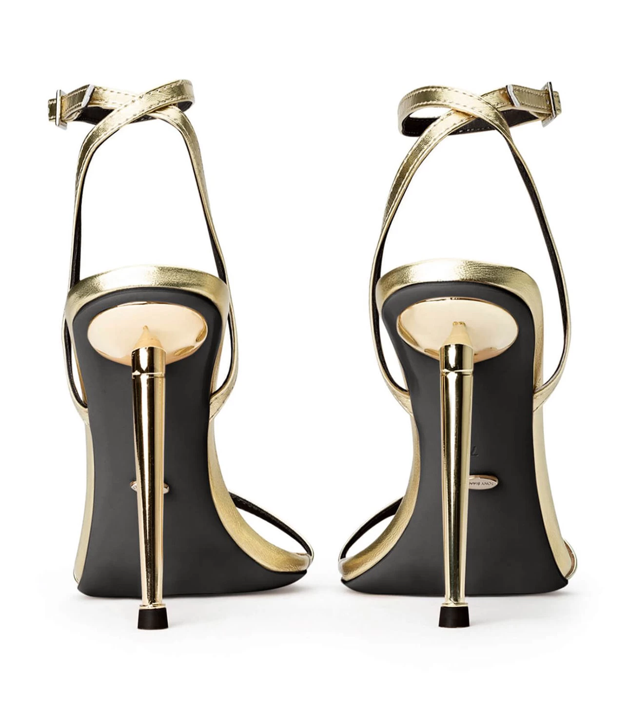 Myra Gold Nappa Metallic Heels 10 Myra Gold Nappa Metallic Heels - Image 8