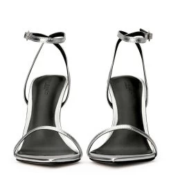 Myra Silver Nappa Metallic Heels -Tony Bianco Sales myra silver nappa tony bianco heels 1288 3