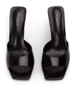 Naja Black Hi Shine/Clear Heels -Tony Bianco Sales naja black hi shine clear heel heels 1288 2