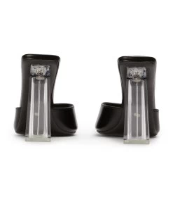 Naja Black Hi Shine/Clear Heels -Tony Bianco Sales naja black hi shine clear heel heels 1288 22