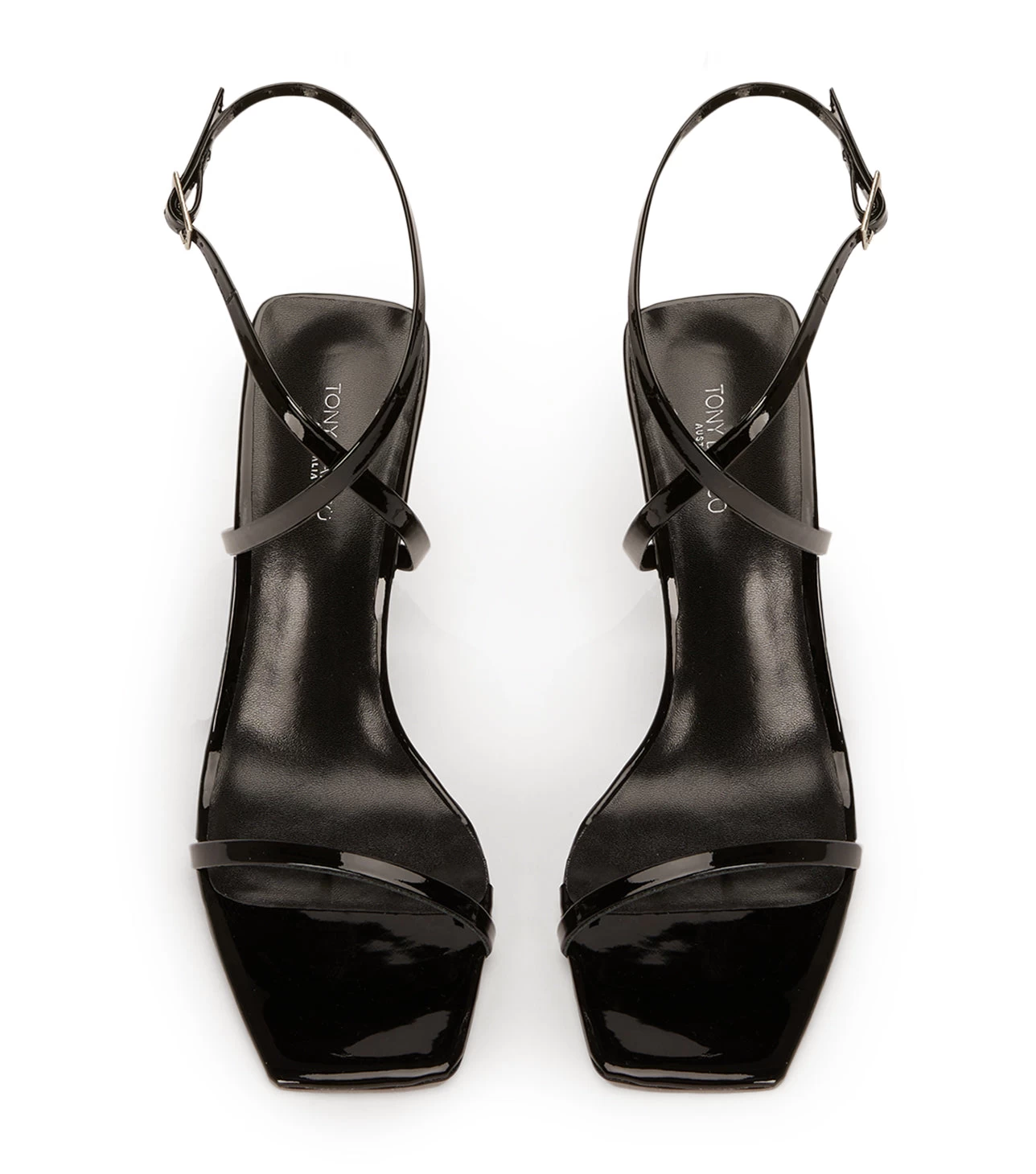 Naxos Black Patent Heels 8 Naxos Black Patent Heels - Image 6