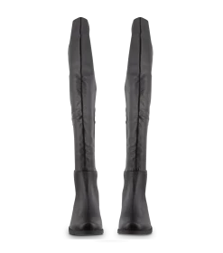 Panache Black Luxe/Black Micro Stretch Long Boots -Tony Bianco Sales panache black luxe black micro stretch long boots 1288 2