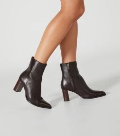 Phoenix Choc Como Ankle Boots -Tony Bianco Sales phoenix choc como ankle boots styled 1288 2