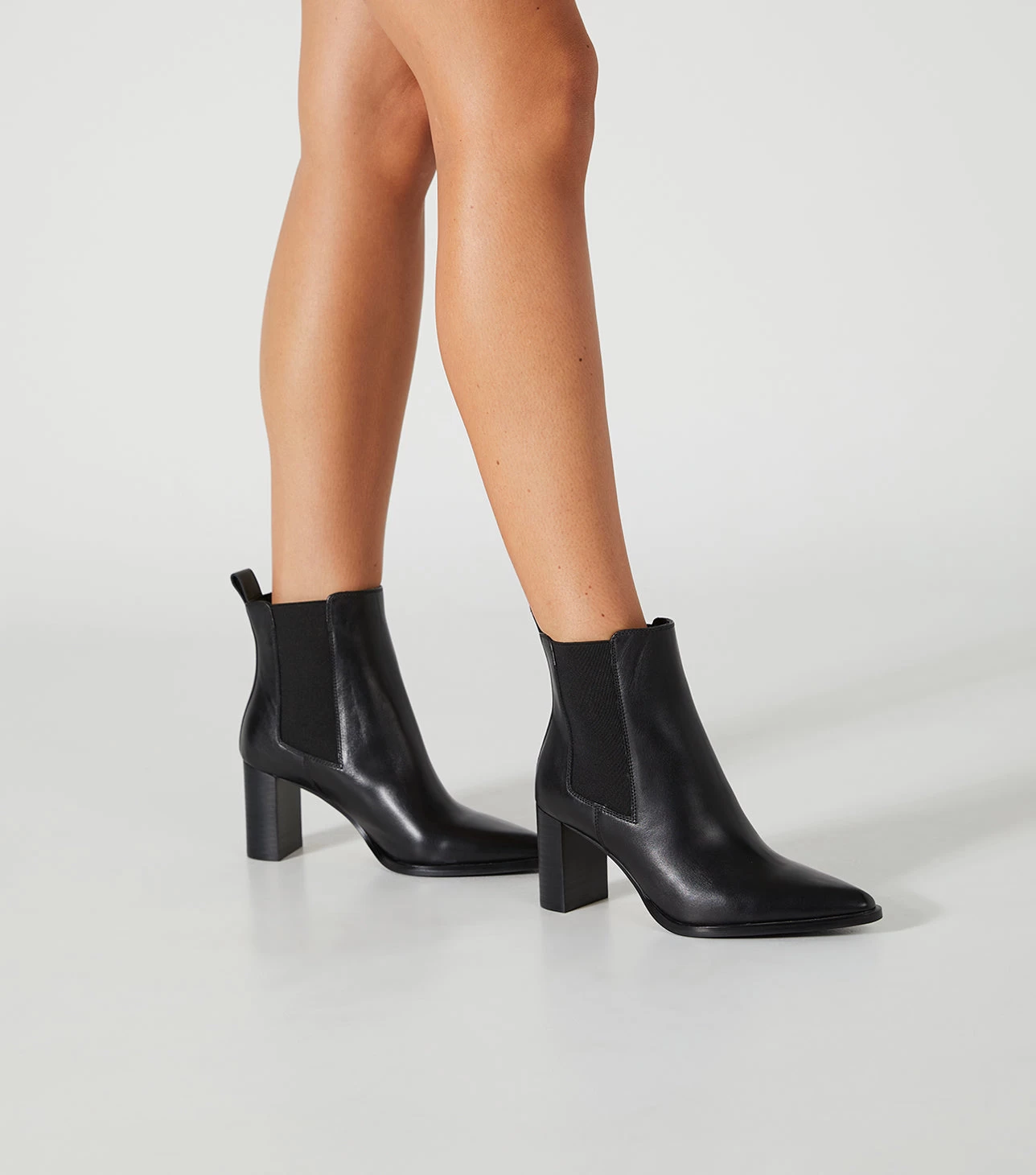 Piston Black Como Ankle Boots 7 Piston Black Como Ankle Boots - Image 5