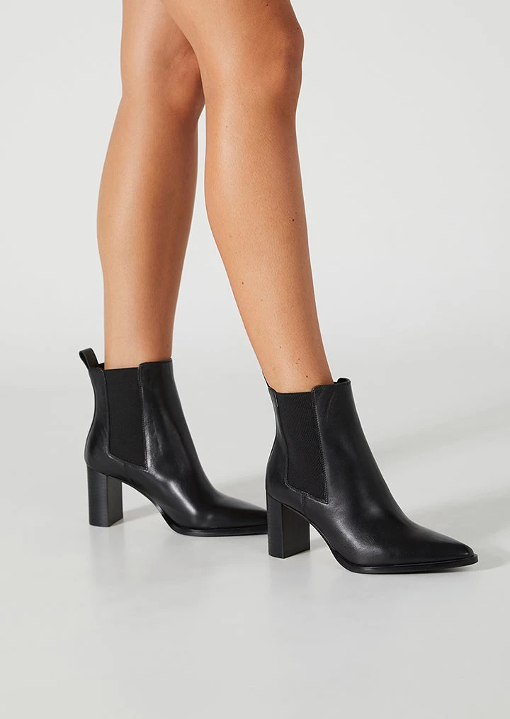 Piston Black Como Ankle Boots 4 Piston Black Como Ankle Boots - Image 2