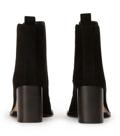 Piston Black Suede Ankle Boots -Tony Bianco Sales piston black suede ankle boots 1288 4