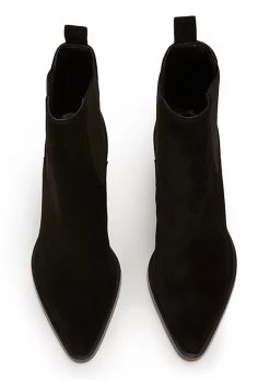 Piston Black Suede Ankle Boots -Tony Bianco Sales piston black suede ankle boots 720 2